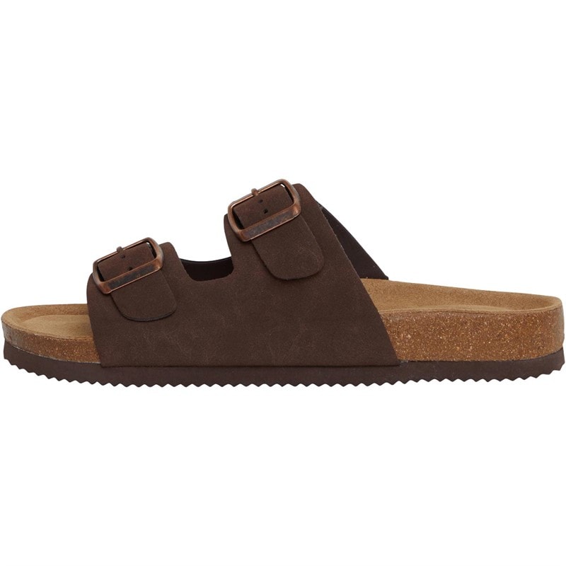 CPH Comfort Two Strap Sandals Dark Brown - Image 2