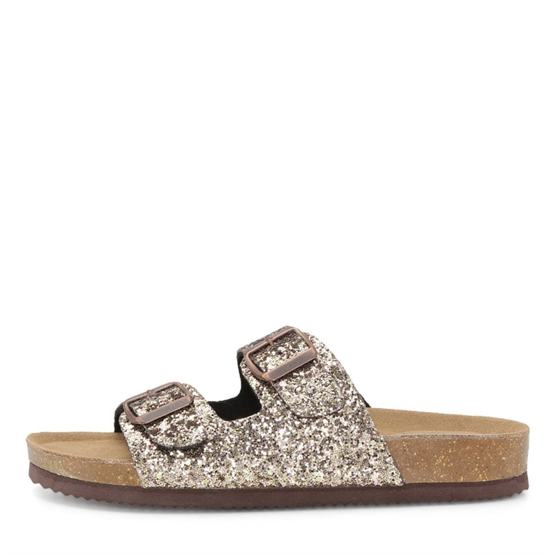 CPH Comfort Womens Bio 2 Strap Sandals Gold Glimmer - Image 1
