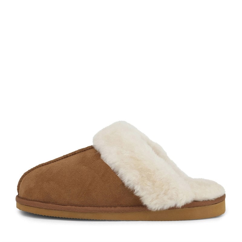 CPH Comfort Womens Slippers Chestnut