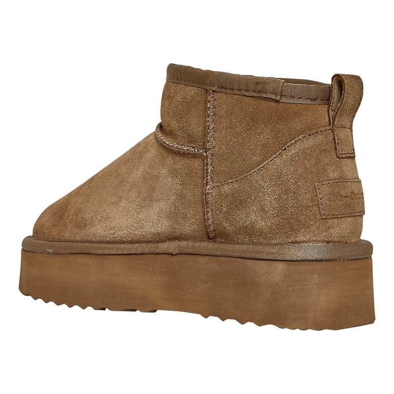 CPH Comfort Womens Sydney Mini Plateau Boots Stone - Image 5