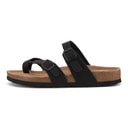 CPH Comfort Womens Bio Cross Over Sandals Black