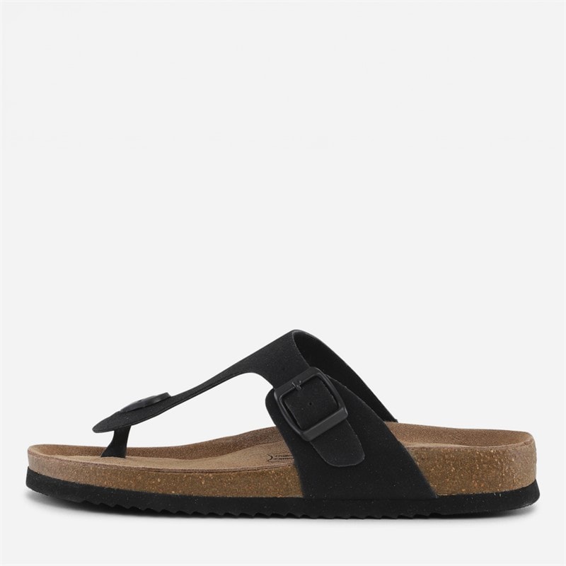CPH Comfort Womens Bio Thong Sandals Black