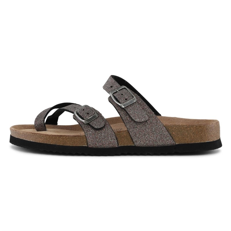 CPH Comfort Womens Bio Cross Over Sandals Multi Glitter