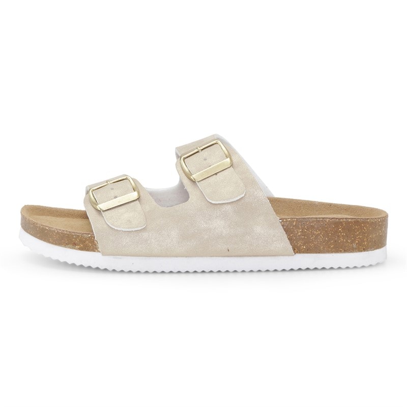 CPH Comfort Womens Bio 2 Strap Sandals Light Gold