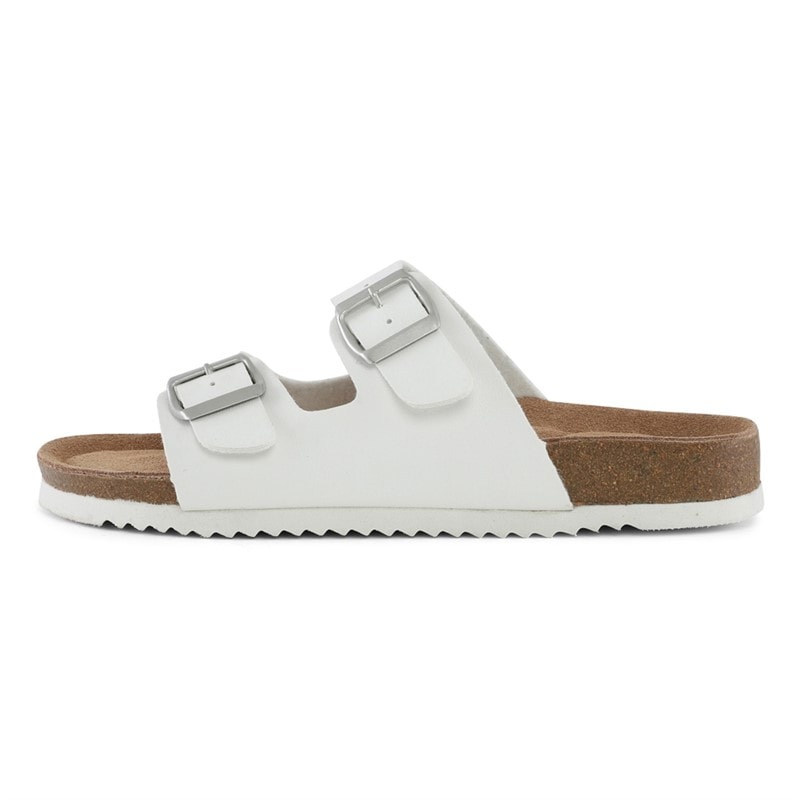 CPH Comfort Womens Bio 2 Strap Sandals White