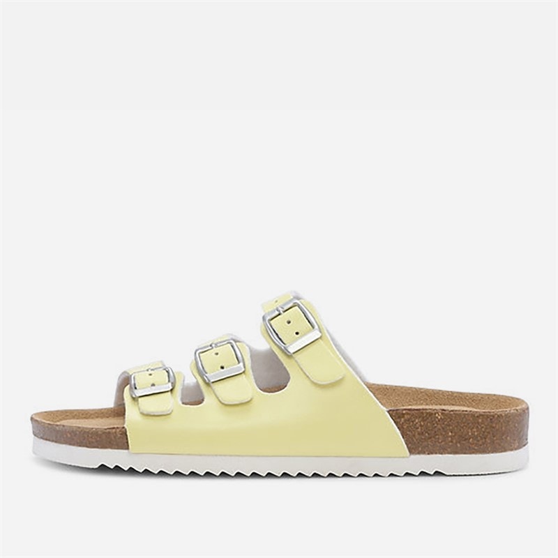 CPH Comfort Bio Three Straps Sandals Lemon