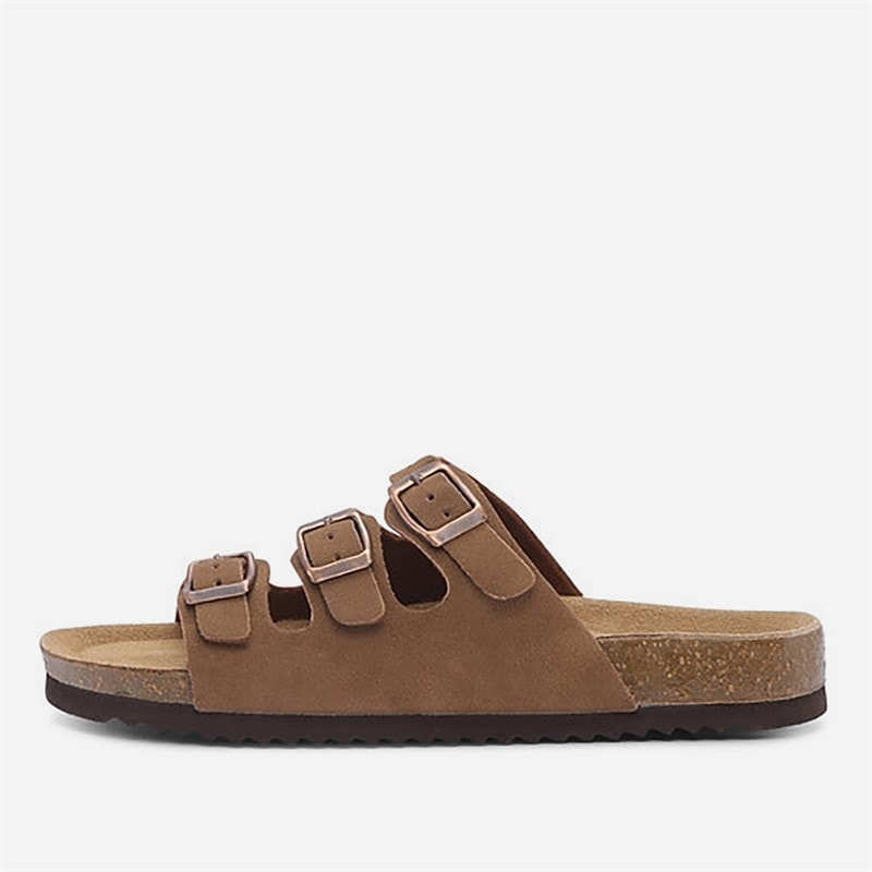 CPH Comfort Bio Three Straps Sandals Camel