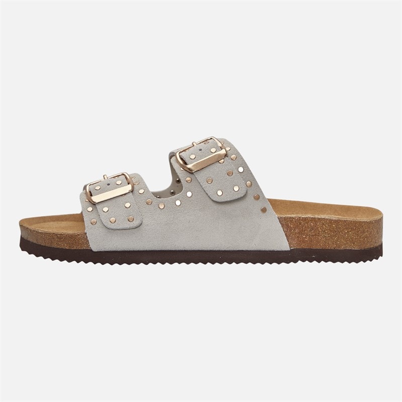 CPH Comfort Womens Bio Rivets Sandals Beige - Image 1