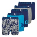 CR7 Boys Five Pack Trunks Multicolour