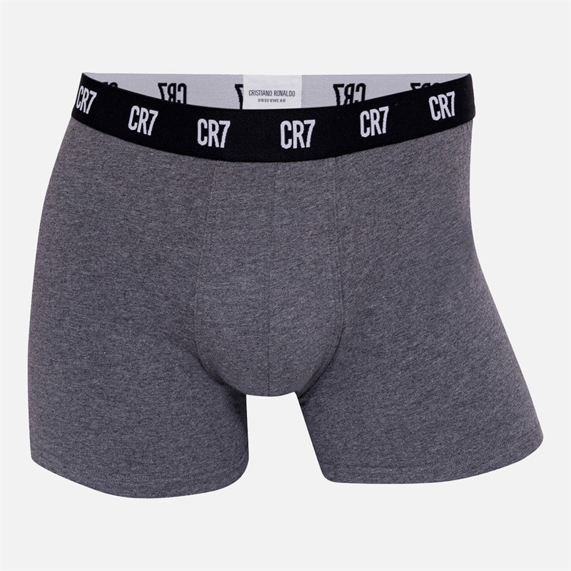 CR7 Mens Seven Pack Basic Trunks Multicolour - Image 2