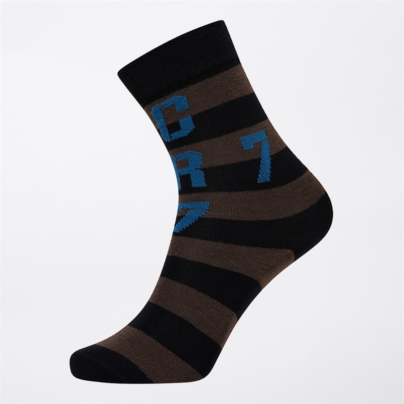 CR7 Kids Three Pack Socks Multicolour - Image 3