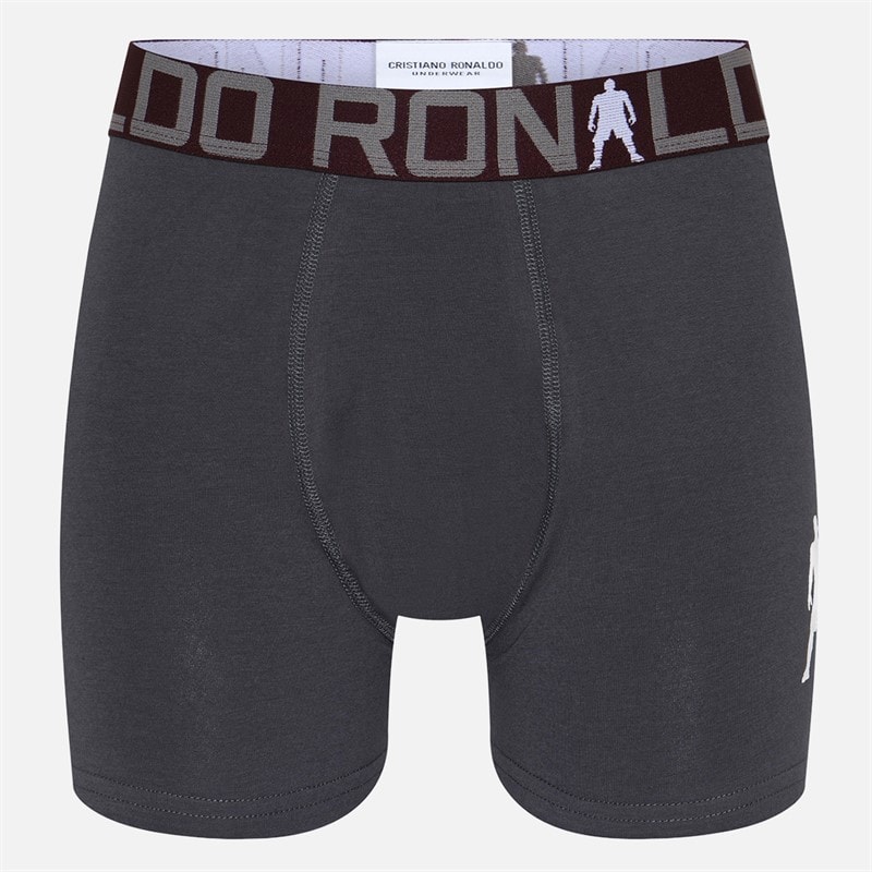 CR7 Boys AOP Seven Pack Trunks Multicolour - Image 5