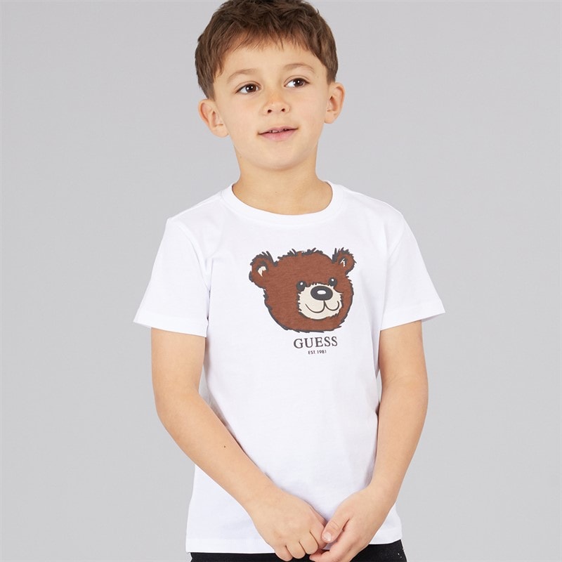 Guess Boys T-Shirt Pure White - Image 1