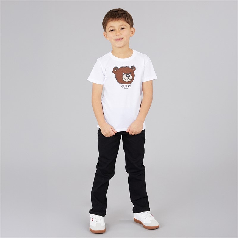 Guess Boys T-Shirt Pure White - Image 4
