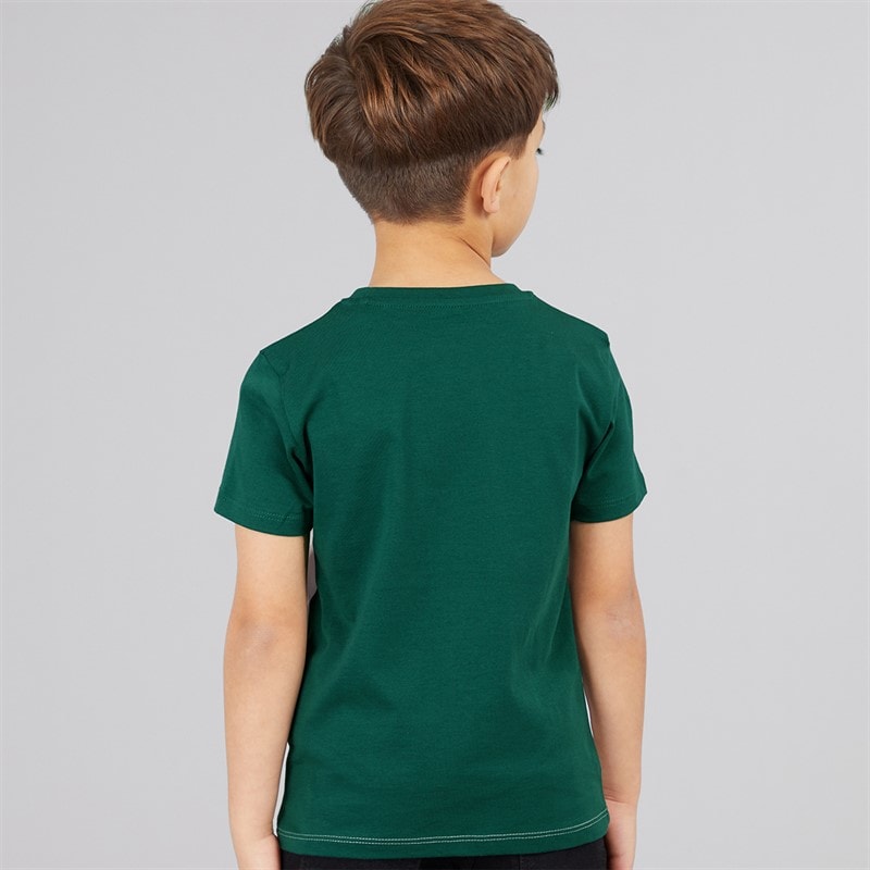 Guess Boys T-Shirt Throwback Green - Image 2