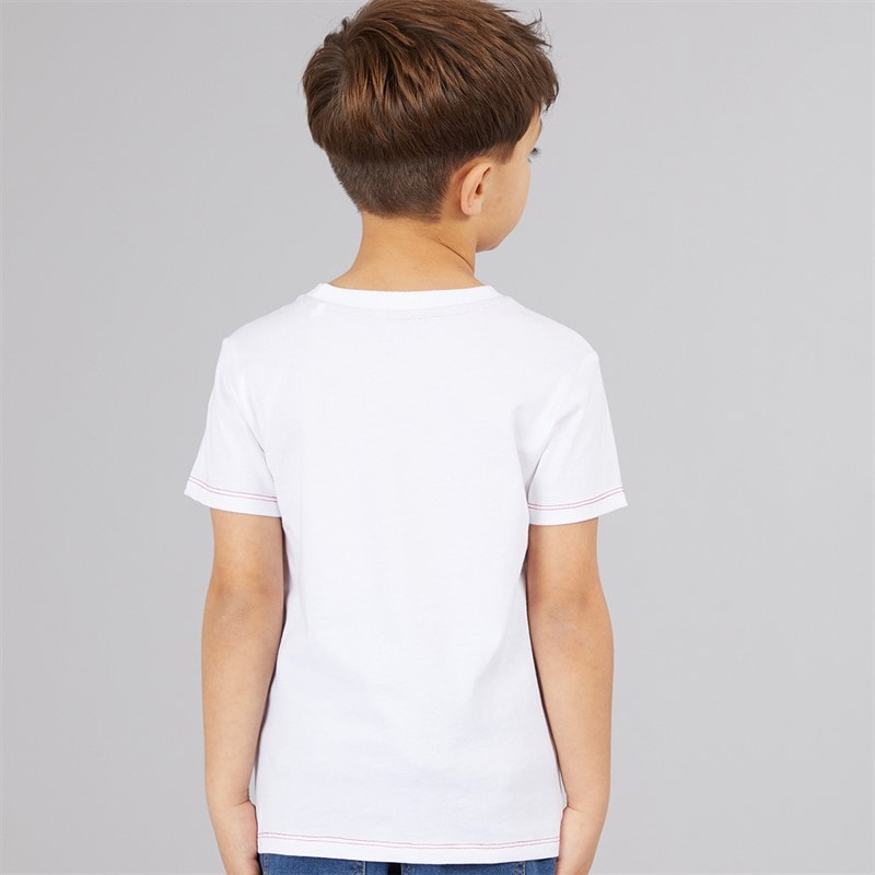 Guess Boys T-Shirt Pure White - Image 2