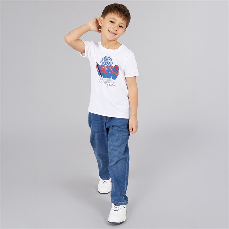 Guess Boys T-Shirt Pure White - Image 4