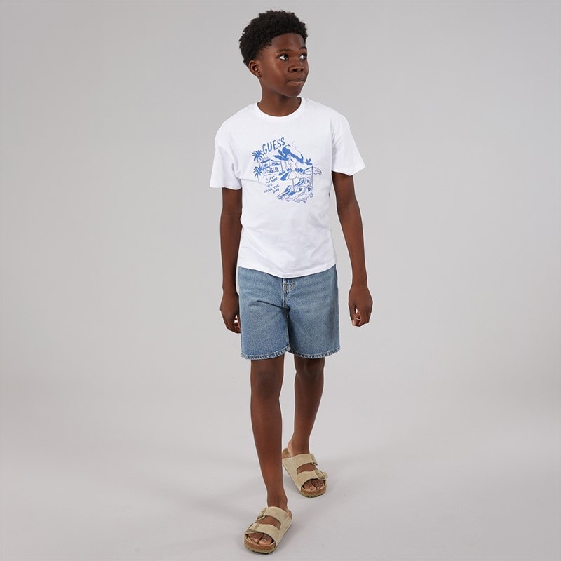 Guess Boys T-Shirt Pure White - Image 4