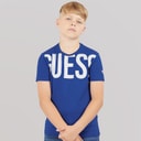 Guess Boys Minime T-Shirt Florescent Blue