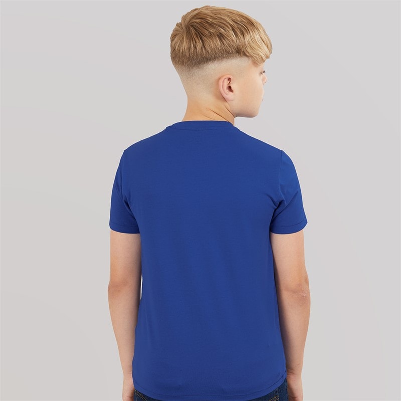 Guess Boys Minime T-Shirt Florescent Blue - Image 2
