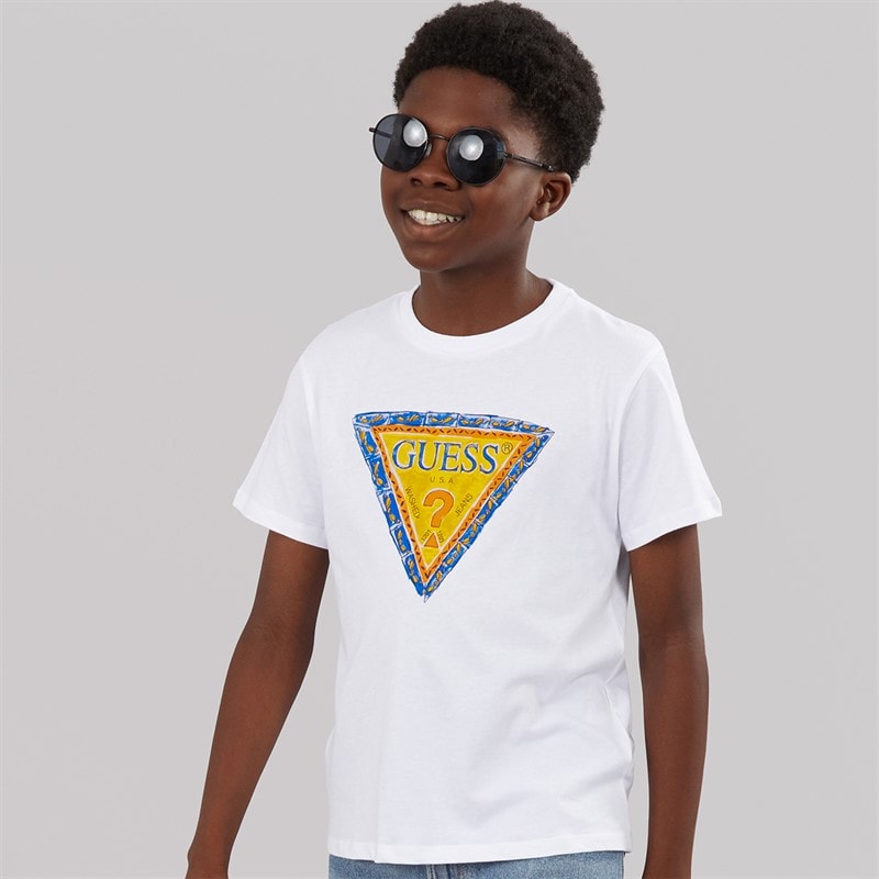 Guess Boys T-Shirt Pure White