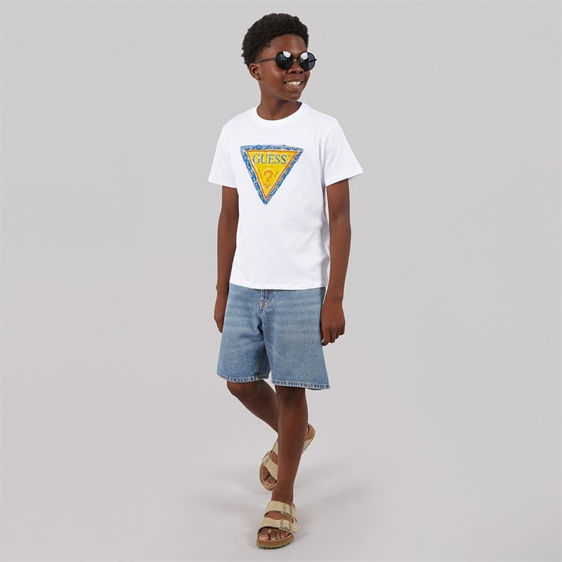 Guess Boys T-Shirt Pure White - Image 4