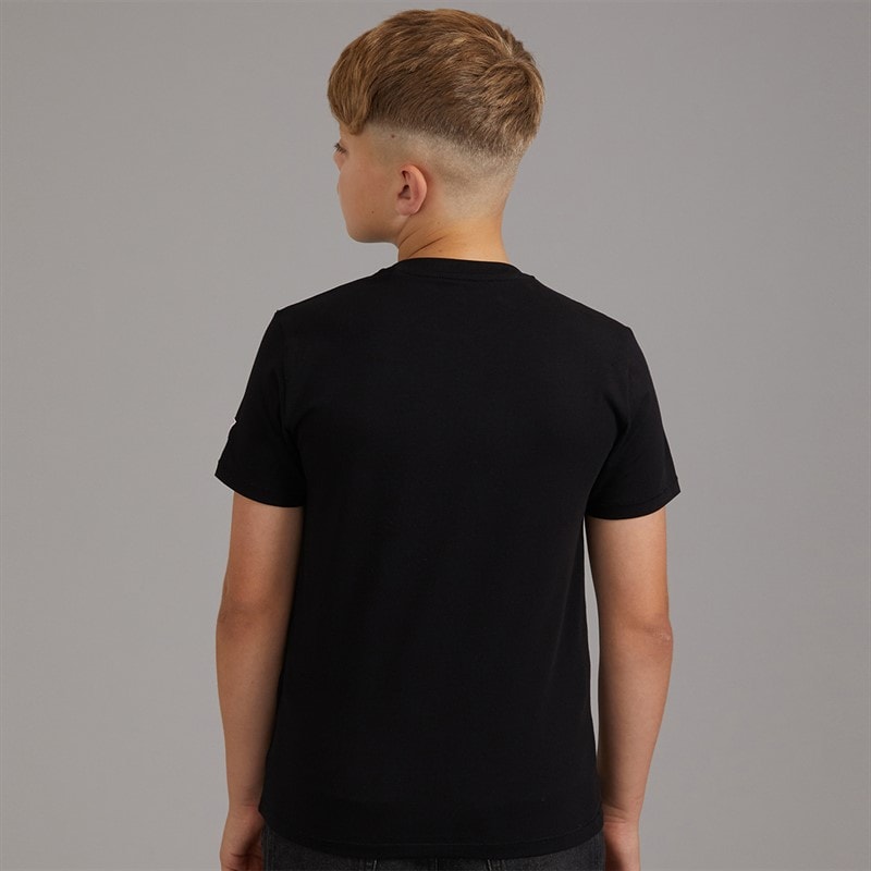 Guess Boys Minime T-Shirt Jet Black A996 - Image 2