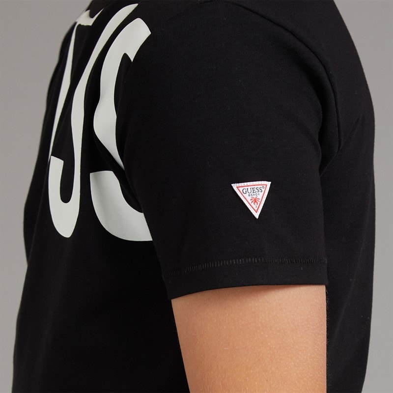 Guess Boys Minime T-Shirt Jet Black A996 - Image 3