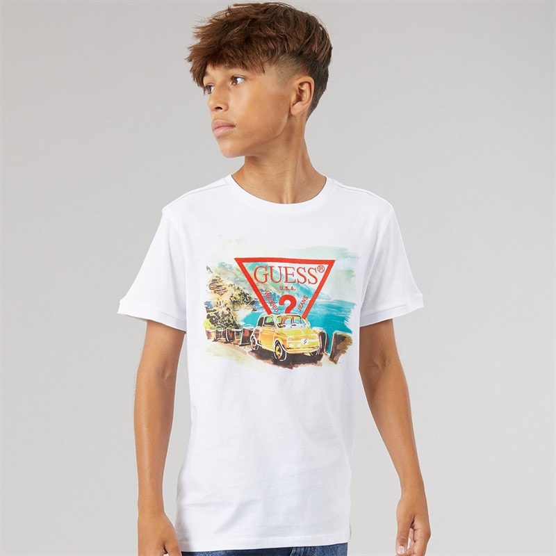 Guess Girls T-Shirt Pure White
