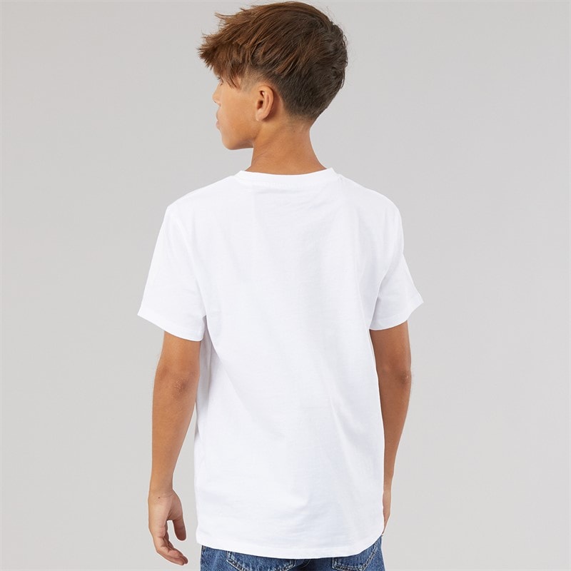 Guess Girls T-Shirt Pure White - Image 2
