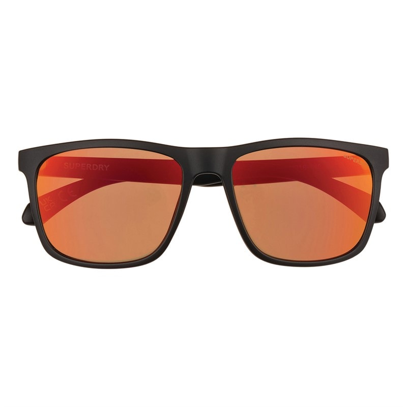 Superdry Mens Sunglasses 3 Black Orange - Image 2