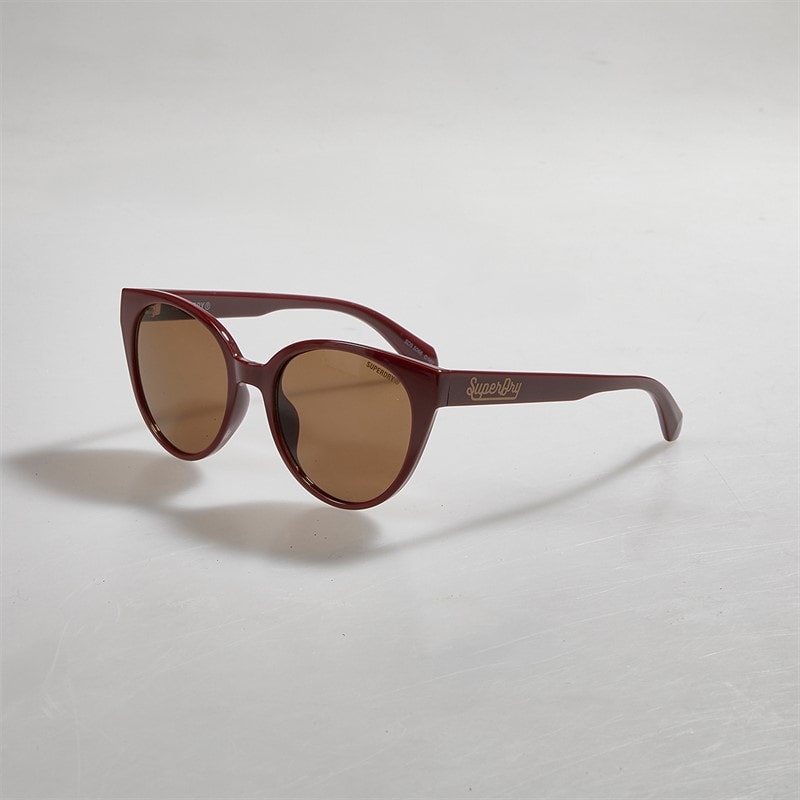 Superdry Womens Sunglasses Burgundy - Image 1