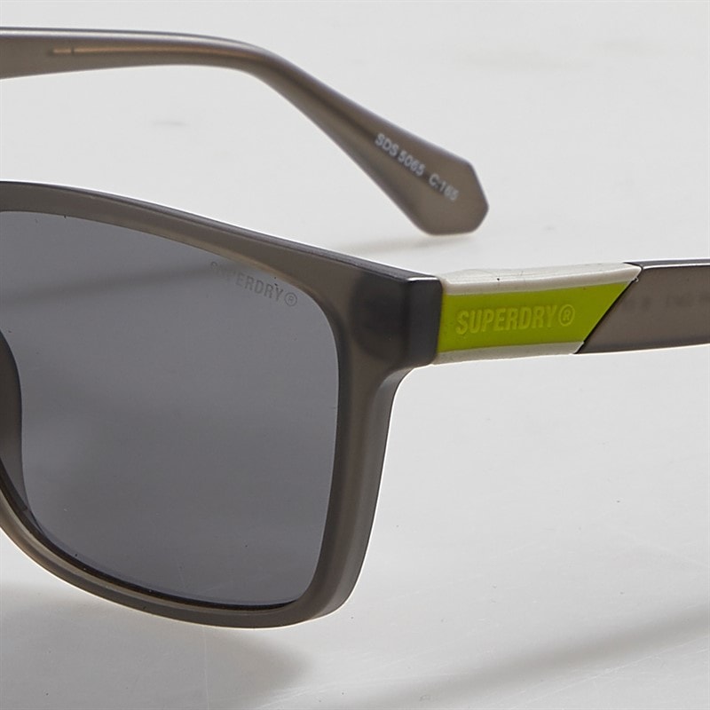 Superdry Mens Sunglasses Dark Grey Drk Gry - Image 3