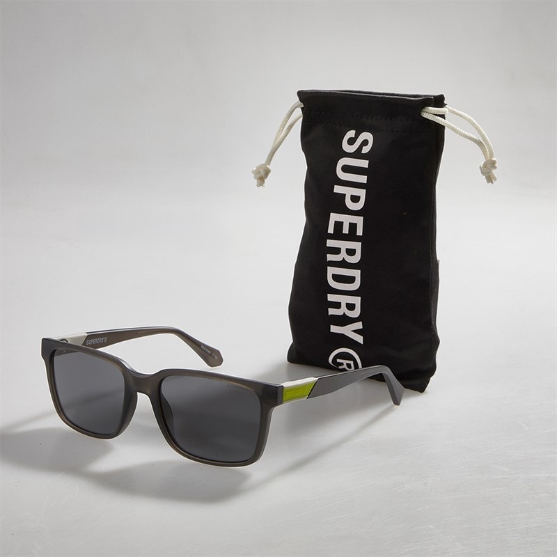 Superdry Mens Sunglasses Dark Grey Drk Gry - Image 4