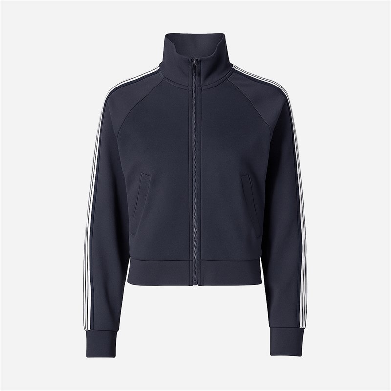 GRUNT Girls GRJuni Sports Zip Cardigan Dark Blue