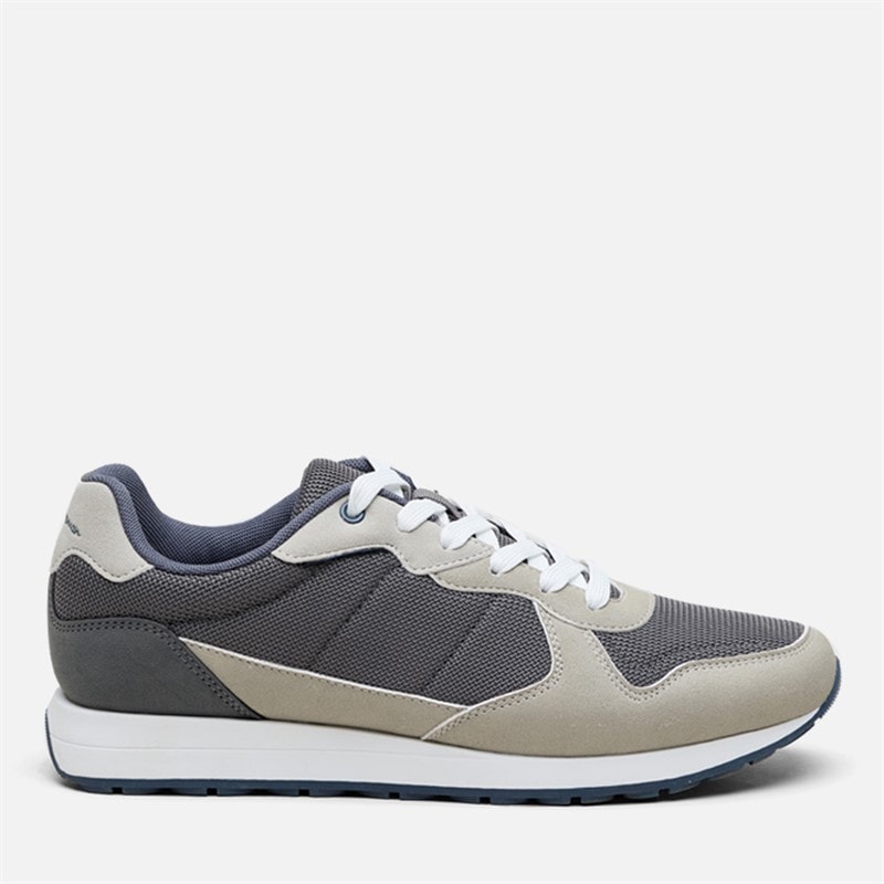 Ben Sherman Mens Cruiser Trainers Grey/Light Grey