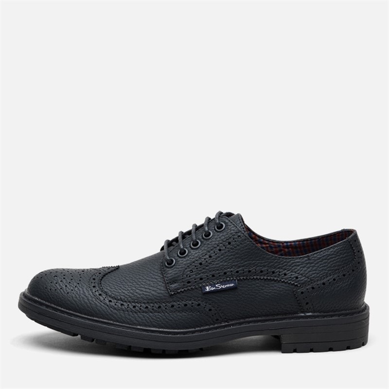 Ben Sherman Mens Spitfire Shoes Black
