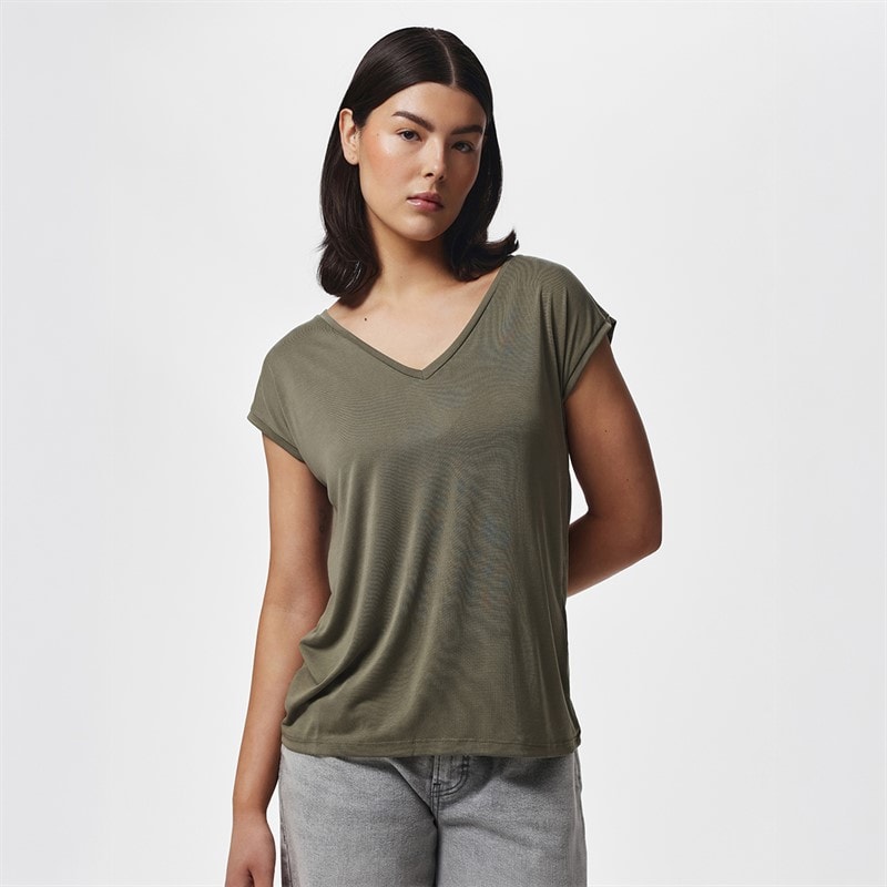 Pieces Womens Amala T-Shirt Grape Leaf