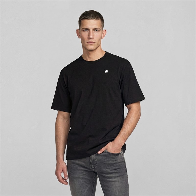 G-STAR Mens Boxy T-Shirt Black