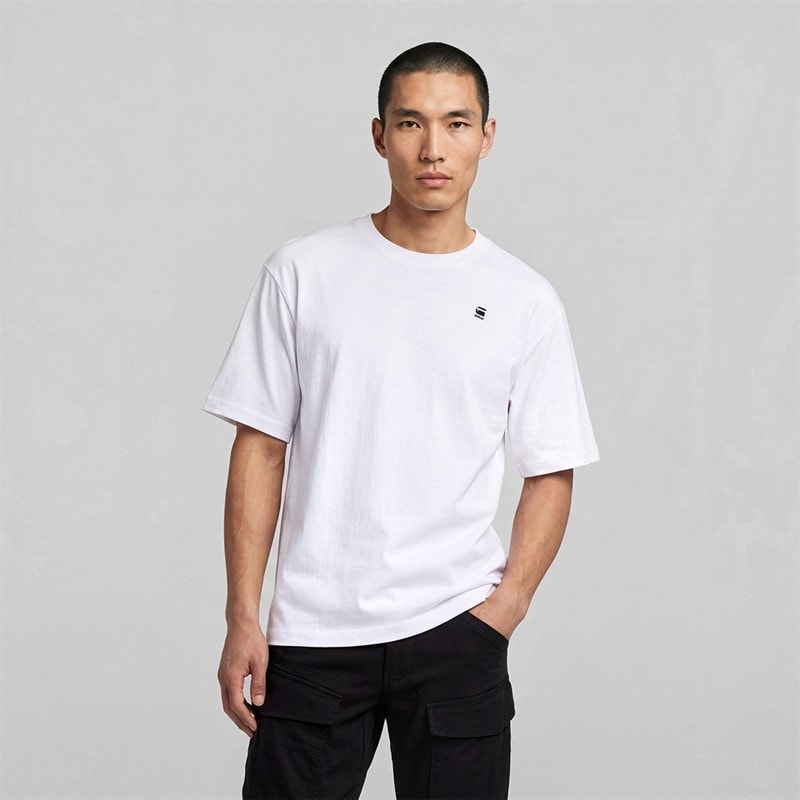 G-STAR Mens Boxy T-Shirt White