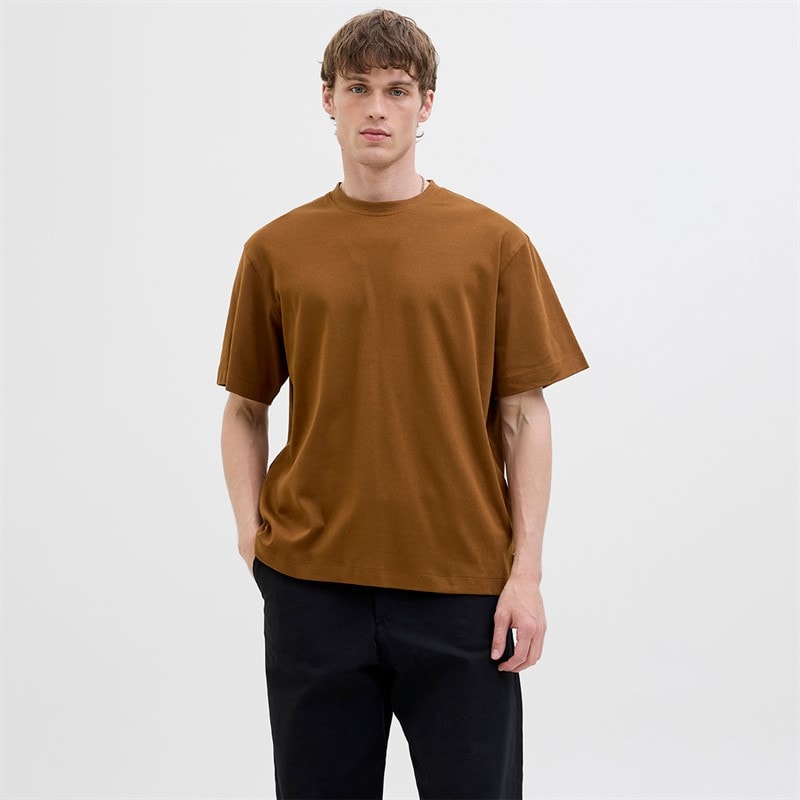 JACK & JONES Mens Urban Edge T-Shirt Monks Robe