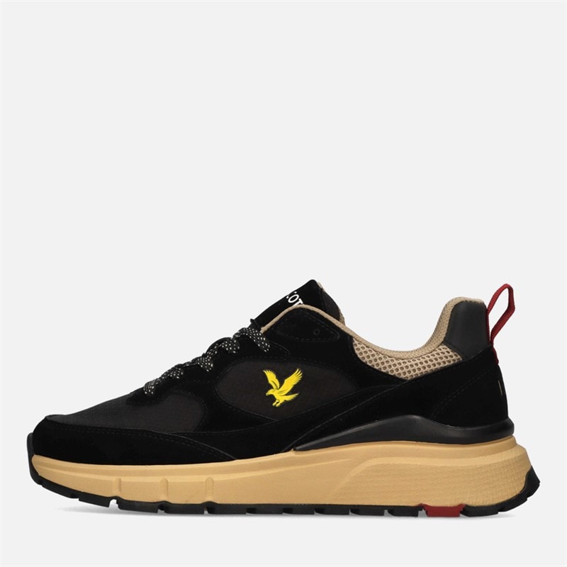 Lyle And Scott Vintage Mens Villa Trainers Black