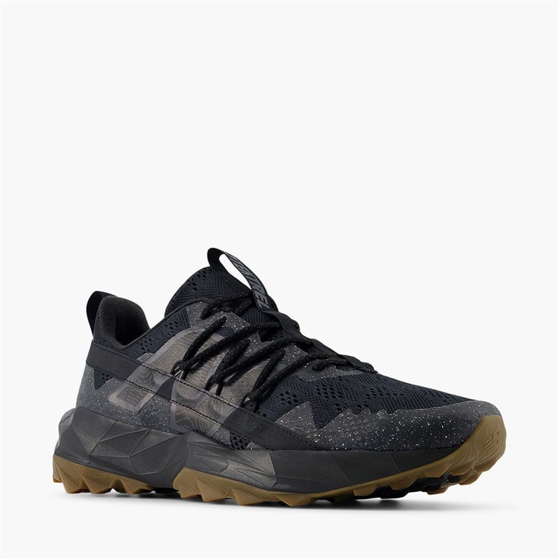 New Balance Mens Tektrel Trail Running Shoes Black/Phantom/Magnet