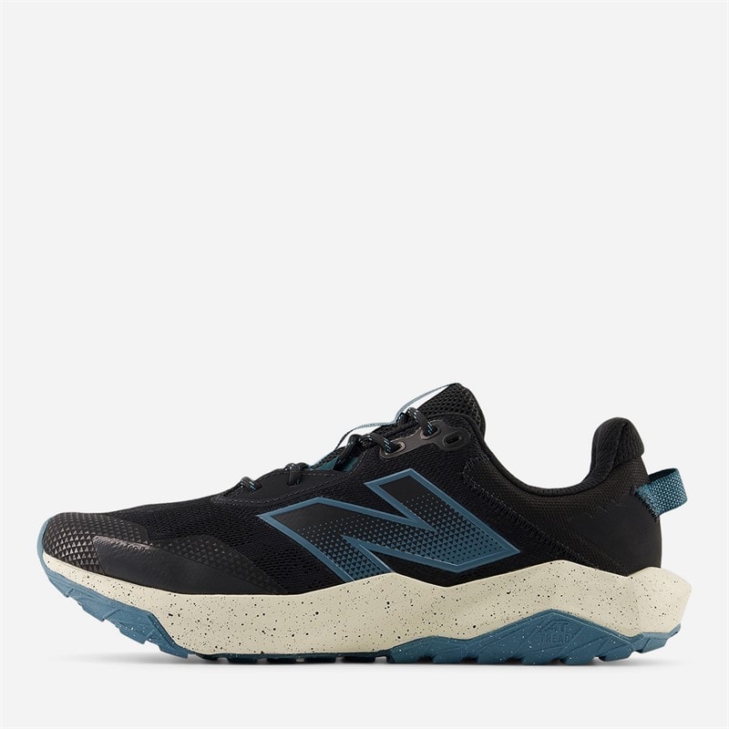 New Balance Mens Dynasoft Nitrel V6 Trail Running Shoes Black/Salt Water/Timberwolf