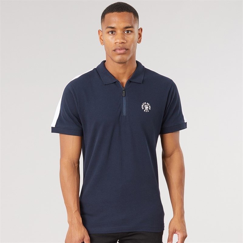 Henleys Mens Calyer Polo Shirty Navy
