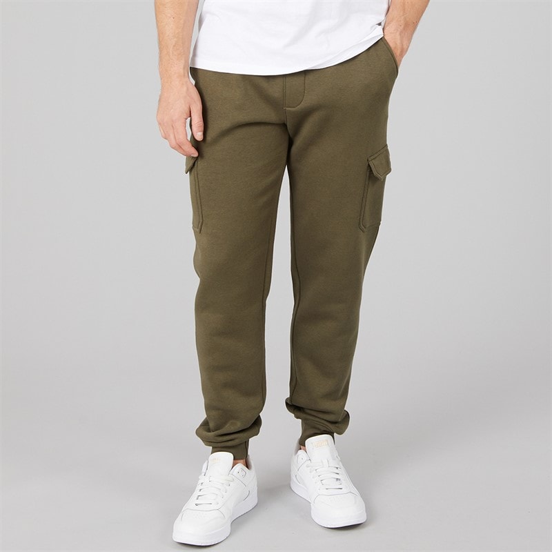Onfire Mens Cargo Joggers Khaki