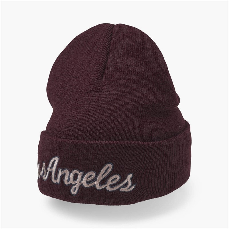Upfront Kids Los Angeles Youth Beanie Bordeaux/Lt. Pink Bordeaux/Light Pink