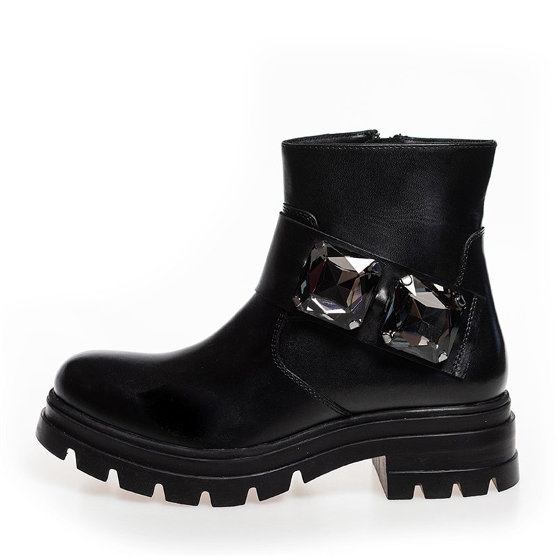Copenhagen Shoes Womens Make Happy Boots 0001 Black