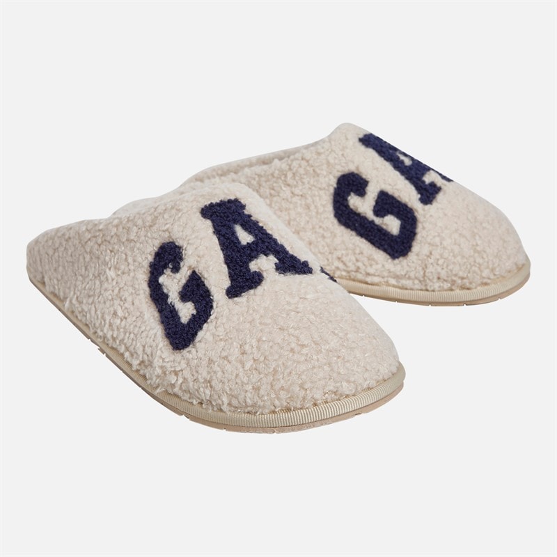 GAP Womens Plano II Slippers Off White