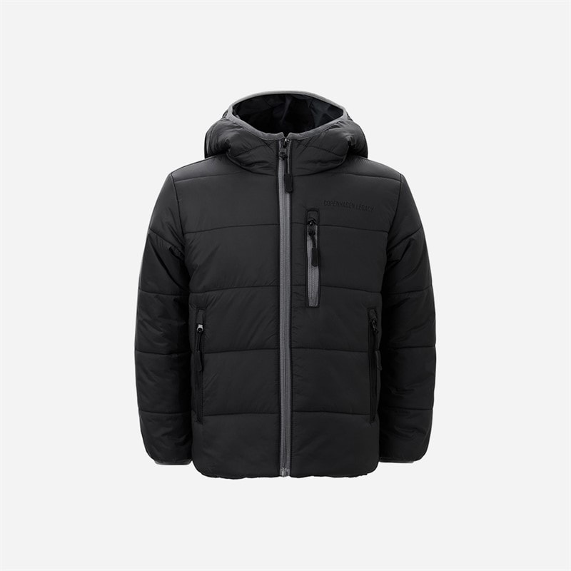 Copenhagen Legacy Kids Hooded Sport Jacket Black